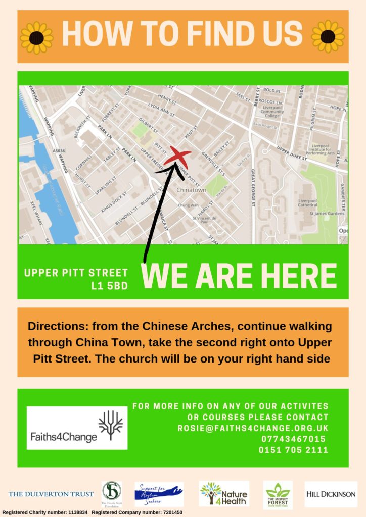Map showing St Michael in the city location