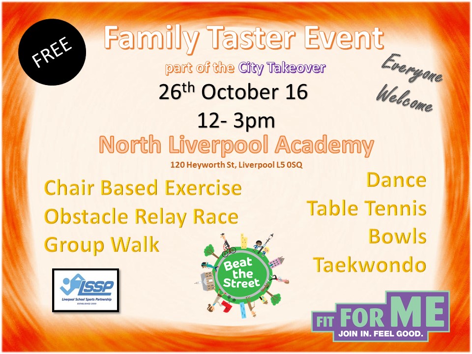 Family Taster Event