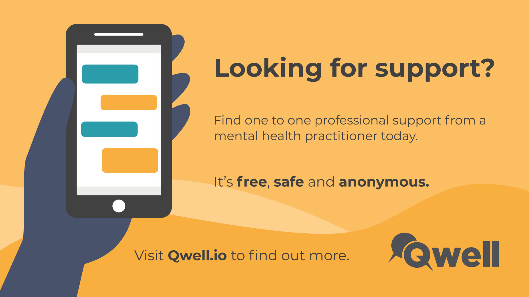 Kooth and Qwell FREE mental health and wellbeing platforms for all ages